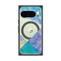 Premium Square Case with Pixelsnap［ Sunrise Pastel Palette - Blue ］