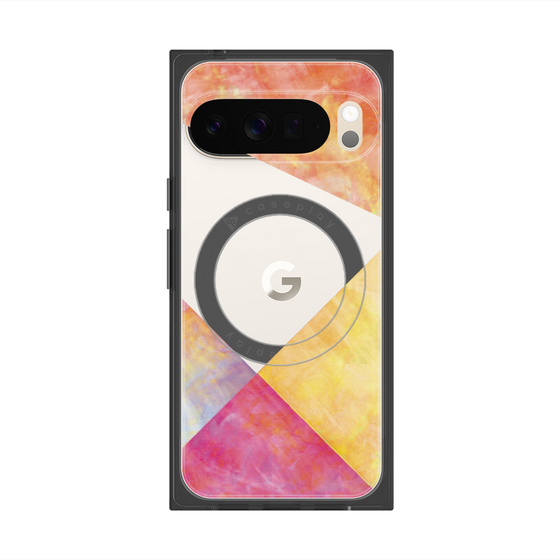 Premium Square Case with Pixelsnap［ Sunrise Pastel Palette - Mix ］