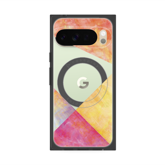 Premium Square Case with Pixelsnap［ Sunrise Pastel Palette - Mix ］