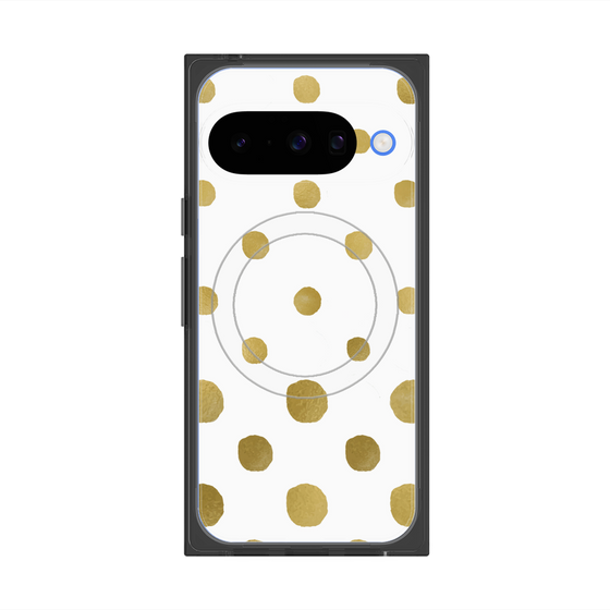 Premium Square Case with Pixelsnap［ Rolling Polka Dots ］