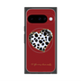 Premium Square Case with Pixelsnap［ Dalmatian Heart ］