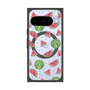 Premium Square Case with Pixelsnap［ Crayon Watermelon ］