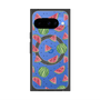 Premium Square Case with Pixelsnap［ Crayon Watermelon ］