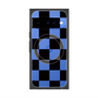 Premium Square Case with Pixelsnap［ Ichimatsu Pattern - Black ］