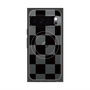 Premium Square Case with Pixelsnap［ Ichimatsu Pattern - Black ］