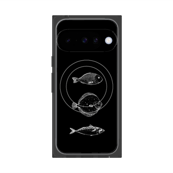 Premium Square Case with Pixelsnap［ Coexist No.1 - Black ］