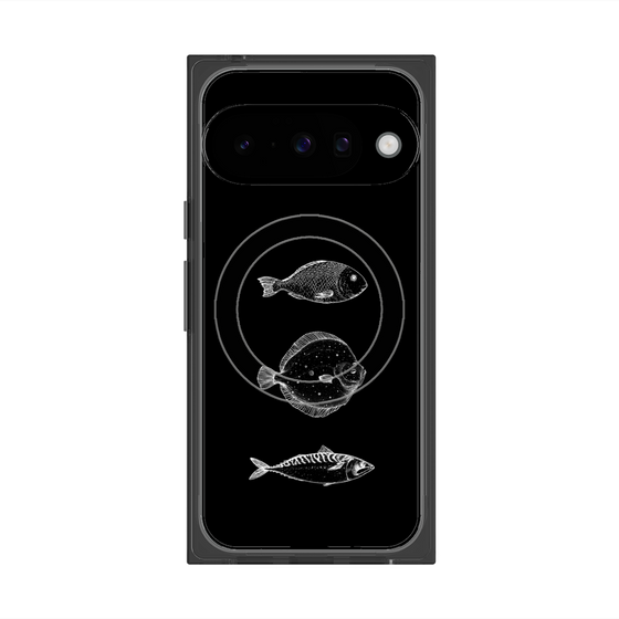 Premium Square Case with Pixelsnap［ Coexist No.1 - Black ］