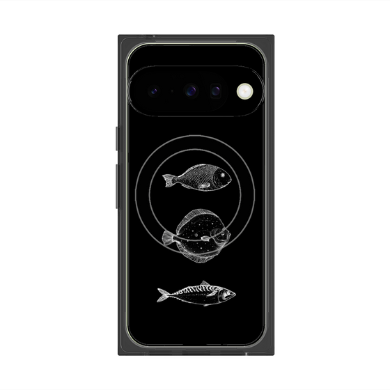 Premium Square Case with Pixelsnap［ Coexist No.1 - Black ］