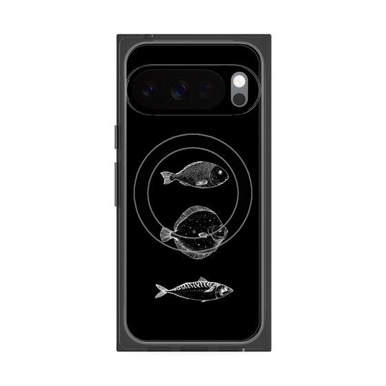 Premium Square Case with Pixelsnap［ Coexist No.1 - Black ］