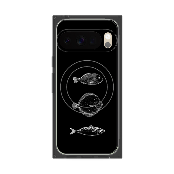 Premium Square Case with Pixelsnap［ Coexist No.1 - Black ］