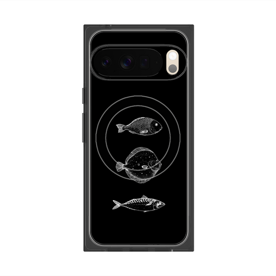 Premium Square Case with Pixelsnap［ Coexist No.1 - Black ］