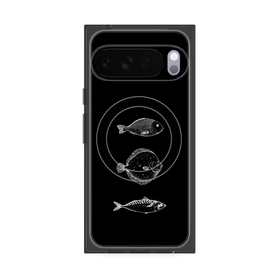 Premium Square Case with Pixelsnap［ Coexist No.1 - Black ］