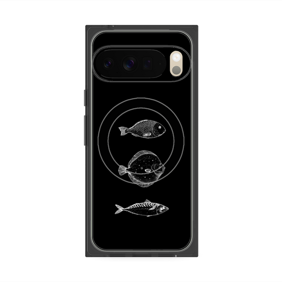 Premium Square Case with Pixelsnap［ Coexist No.1 - Black ］