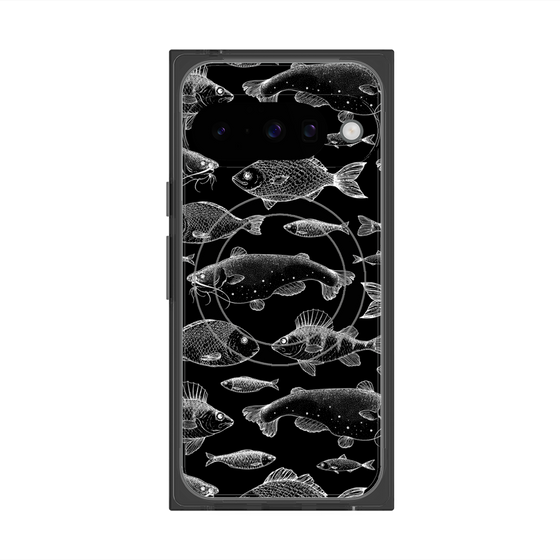 Premium Square Case with Pixelsnap［ Coexist No.3 - Black ］