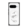 Premium Square Case with Pixelsnap［ Dinosaurs No.1 - White ］