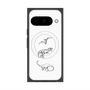 Premium Square Case with Pixelsnap［ Dinosaurs No.1 - White ］