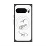 Premium Square Case with Pixelsnap［ Dinosaurs No.1 - White ］
