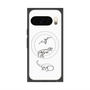 Premium Square Case with Pixelsnap［ Dinosaurs No.1 - White ］