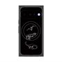 Premium Square Case with Pixelsnap［ Dinosaurs No.1 - Black ］