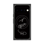 Premium Square Case with Pixelsnap［ Dinosaurs No.1 - Black ］