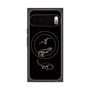 Premium Square Case with Pixelsnap［ Dinosaurs No.1 - Black ］