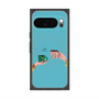 Premium Square Case with Pixelsnap［ Teatime - Blue ］