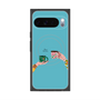 Premium Square Case with Pixelsnap［ Teatime - Blue ］