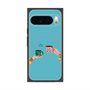 Premium Square Case with Pixelsnap［ Teatime - Blue ］