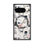 Premium Square Case with Pixelsnap［ Funny Cats - 03 ］