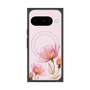 Premium Square Case with Pixelsnap［ Natural Flower - Pink ］