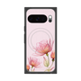 Premium Square Case with Pixelsnap［ Natural Flower - Pink ］