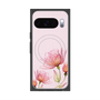 Premium Square Case with Pixelsnap［ Natural Flower - Pink ］