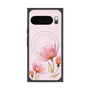 Premium Square Case with Pixelsnap［ Natural Flower - Pink ］