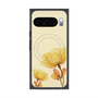 Premium Square Case with Pixelsnap［ Natural Flower - Yellow ］