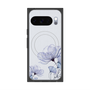 Premium Square Case with Pixelsnap［ Natural Flower - blue ］