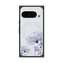 Premium Square Case with Pixelsnap［ Natural Flower - blue ］