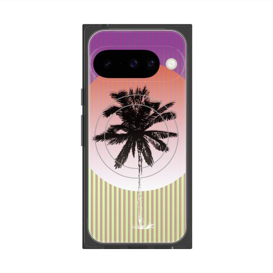 Premium Square Case with Pixelsnap［ Palm Tree ］