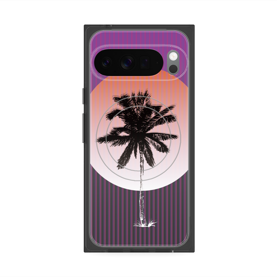 Premium Square Case with Pixelsnap［ Palm Tree ］