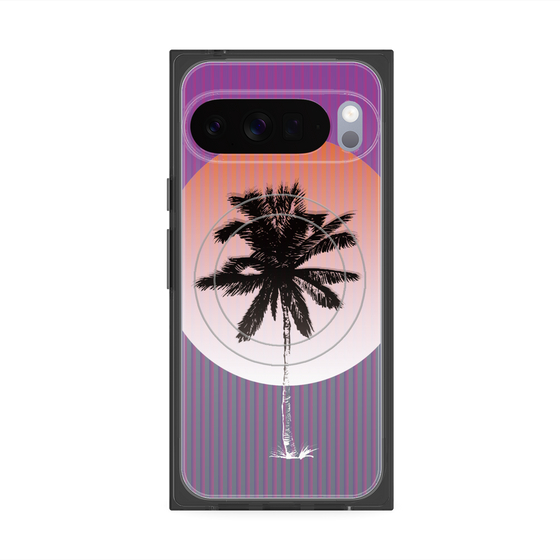 Premium Square Case with Pixelsnap［ Palm Tree ］