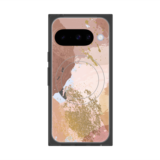 Premium Square Case with Pixelsnap［ Champagne pink ］