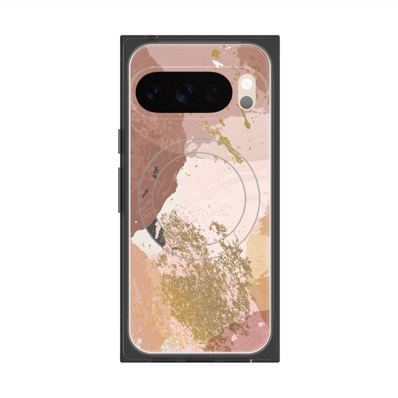 Premium Square Case with Pixelsnap［ Champagne pink ］