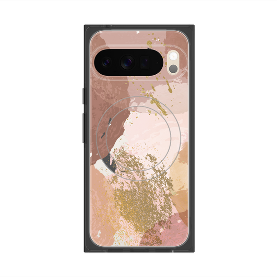 Premium Square Case with Pixelsnap［ Champagne pink ］