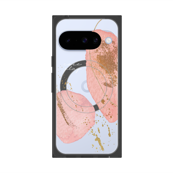 Premium Square Case with Pixelsnap［ Romantic pink ］