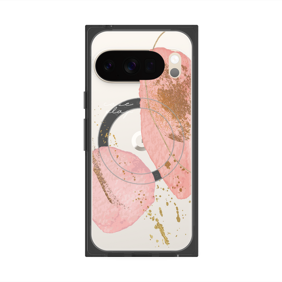 Premium Square Case with Pixelsnap［ Romantic pink ］