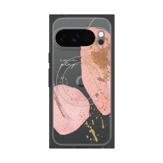 Premium Square Case with Pixelsnap［ Romantic pink ］