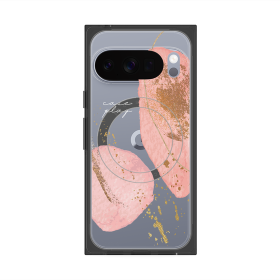 Premium Square Case with Pixelsnap［ Romantic pink ］