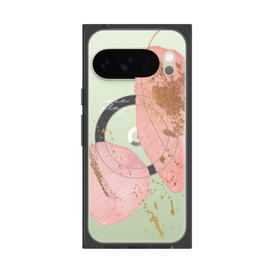 Premium Square Case with Pixelsnap［ Romantic pink ］