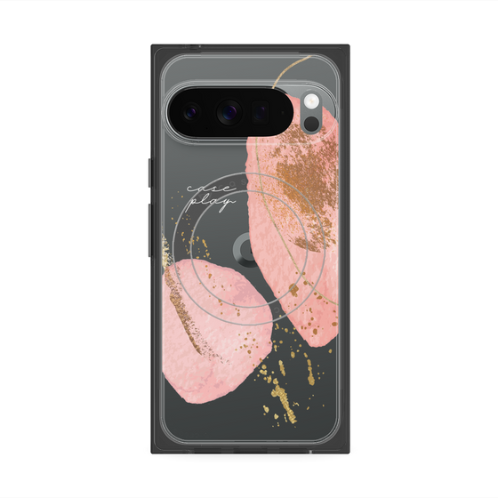 Premium Square Case with Pixelsnap［ Romantic pink ］