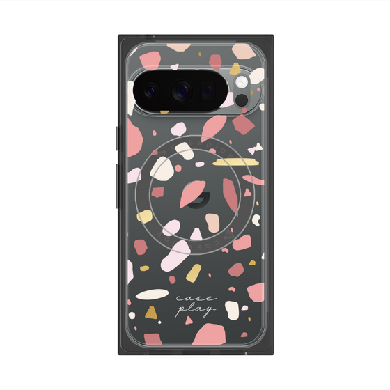 Premium Square Case with Pixelsnap［ Pink pieces ］