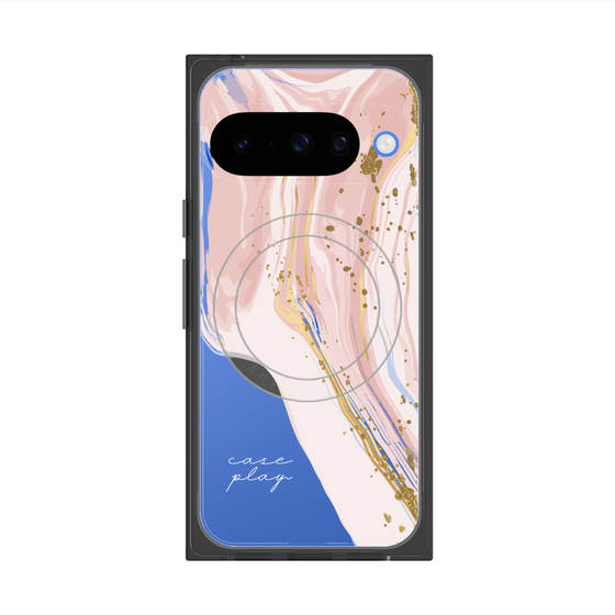 Premium Square Case with Pixelsnap［ Melting pink ］